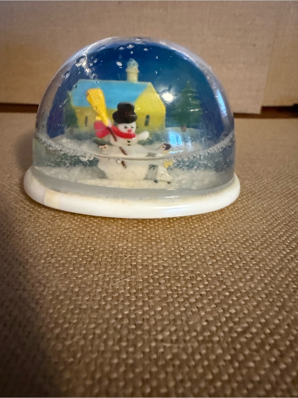 Snowman Snow Globe